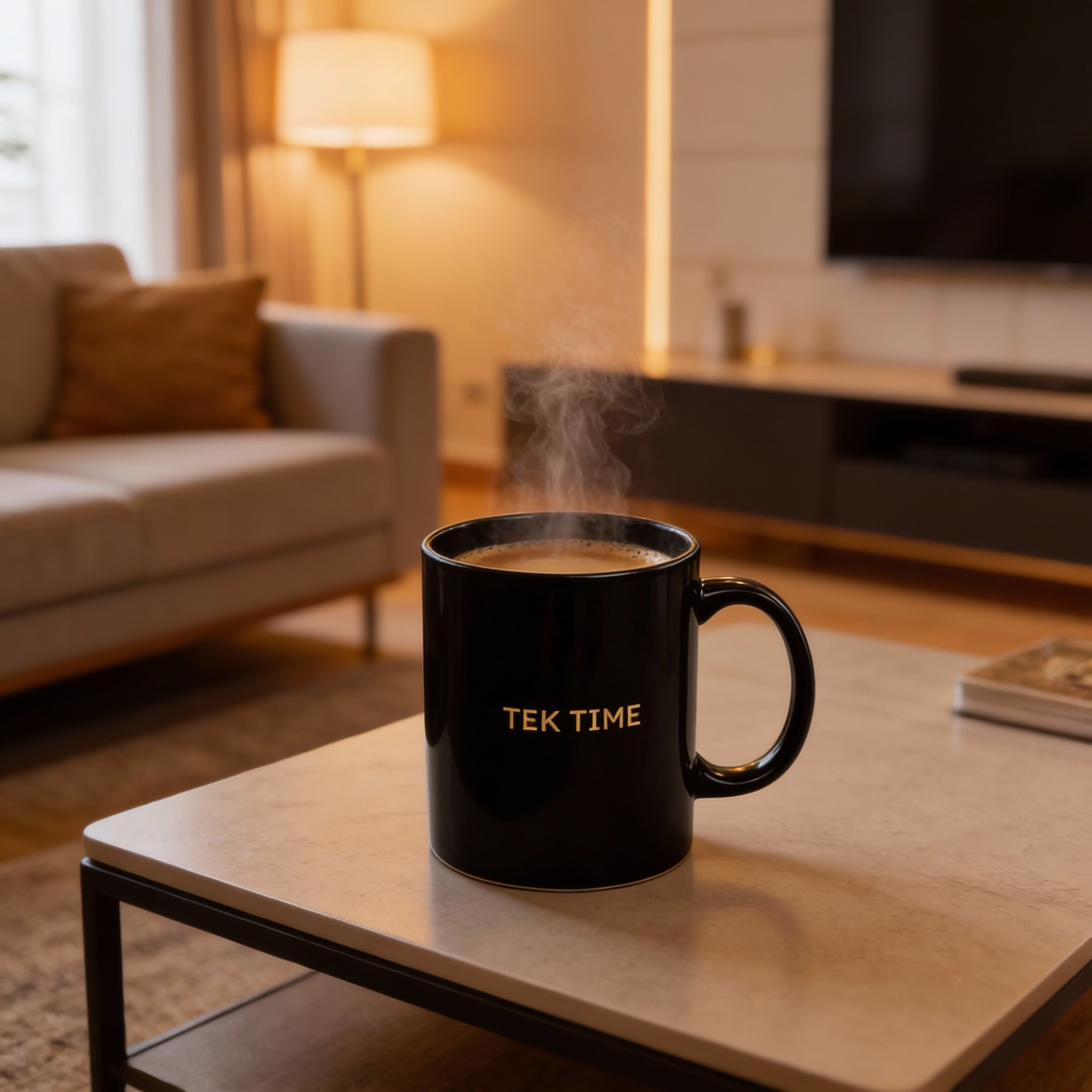 TEK TIME - Foundations Collection / Black Mug